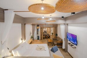 普通雙人或雙床房, 城市景 | 書桌、遮光窗簾/窗簾、免費 Wi-Fi、床單