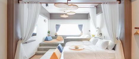 Junior Double or Twin Room, City View | Desk, blackout curtains, free WiFi, bed sheets