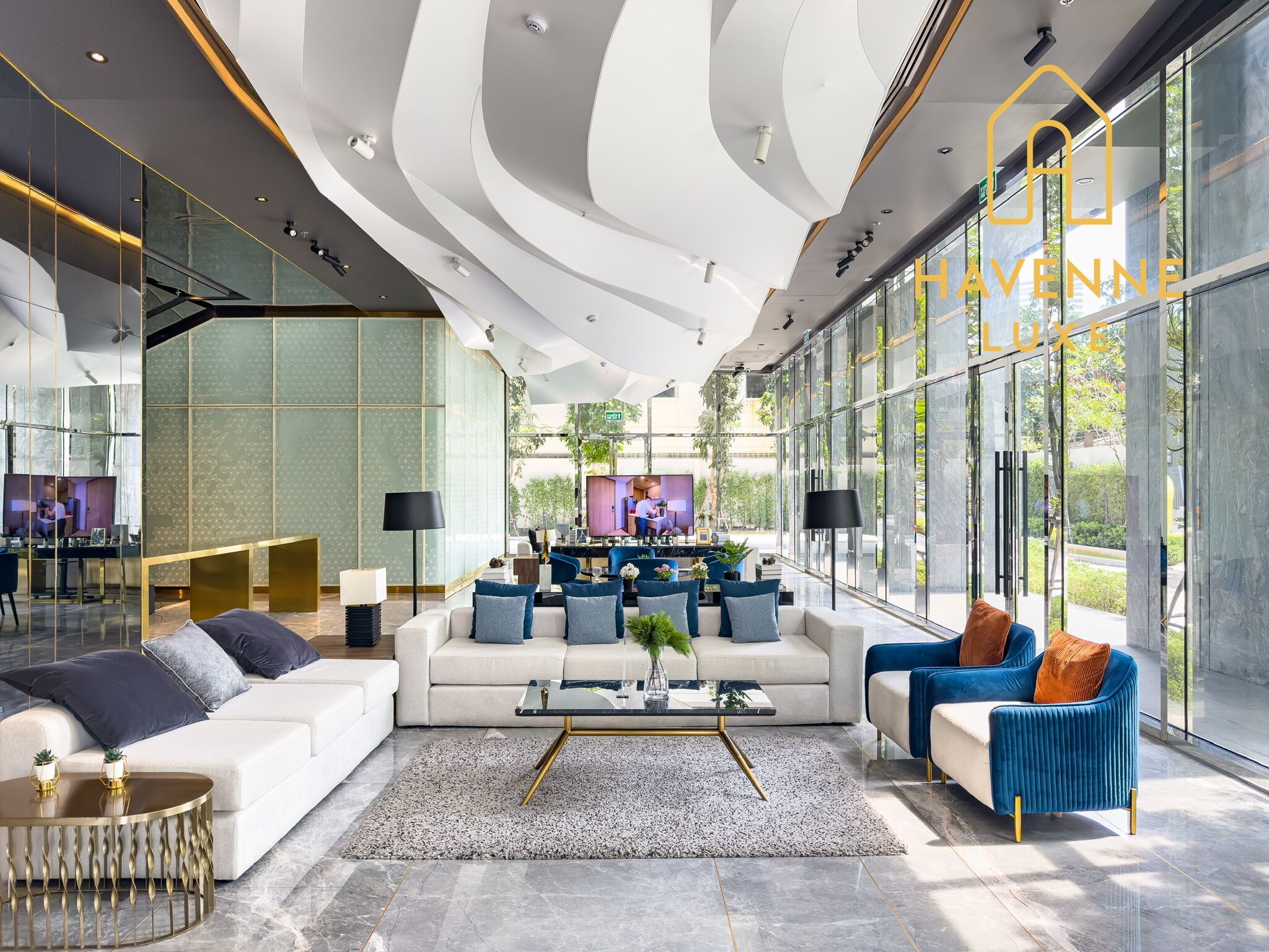 Apartemen, 1 kamar tidur, balkon, pemandangan kebun | Lounge