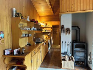 Oven, stovetop, dishwasher - Cozy mountain chalet Lauchernalp - Fischbiel (Wiler (Lötschen))