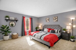 3 chambres, bureau, fer et planche à repasser, Wi-Fi gratuit