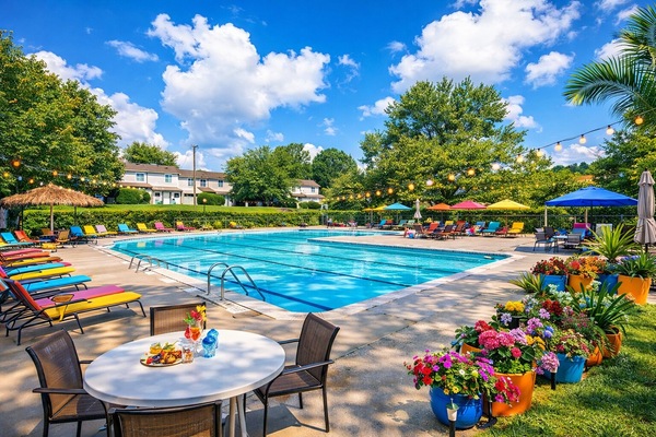 Outdoor pool