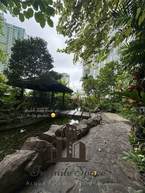 إطلالة على ال�حديقة