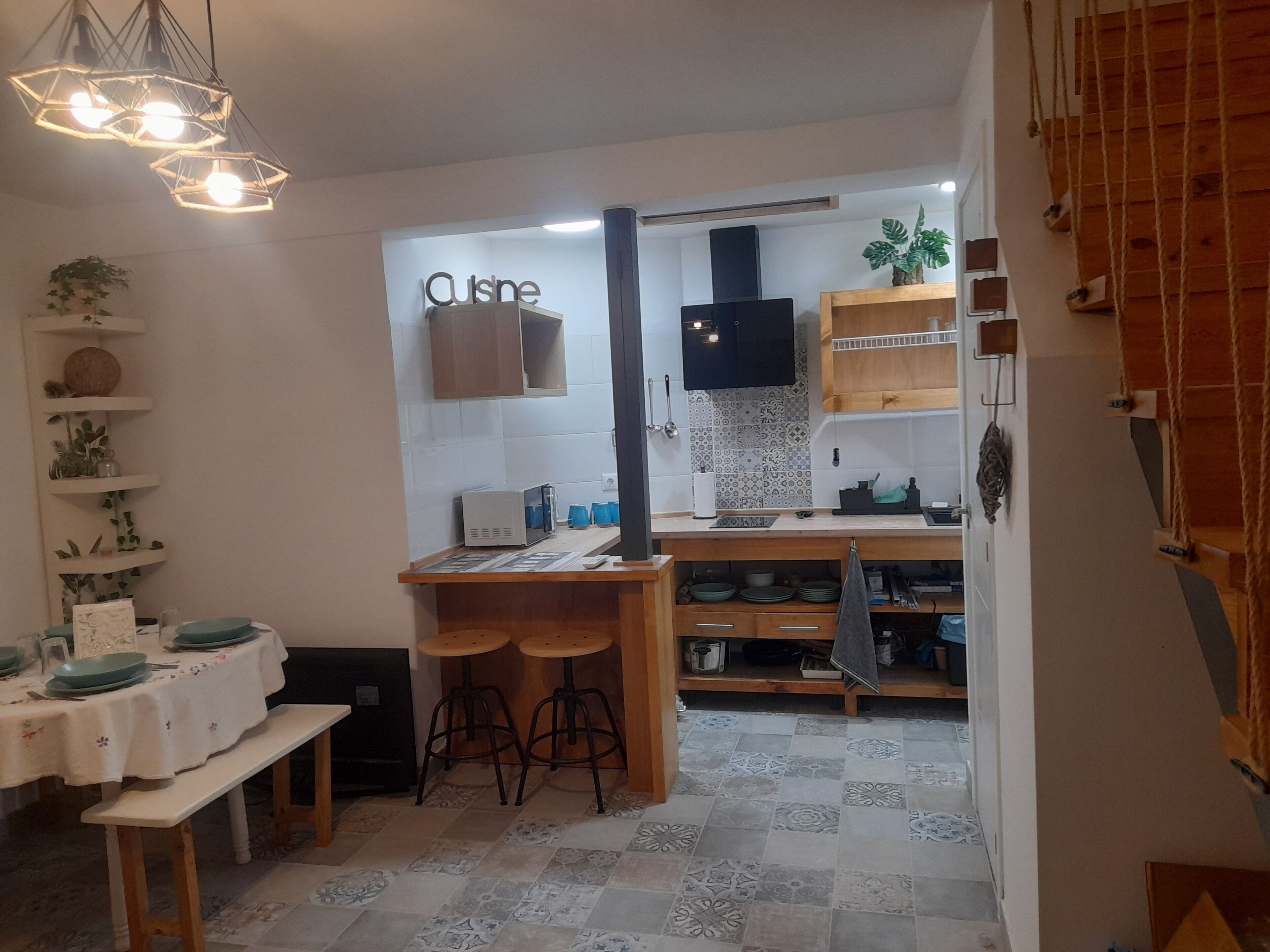 Microones i placa de cuina 