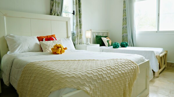 3 間睡房、熨斗/熨衫板、Wi-Fi、床單