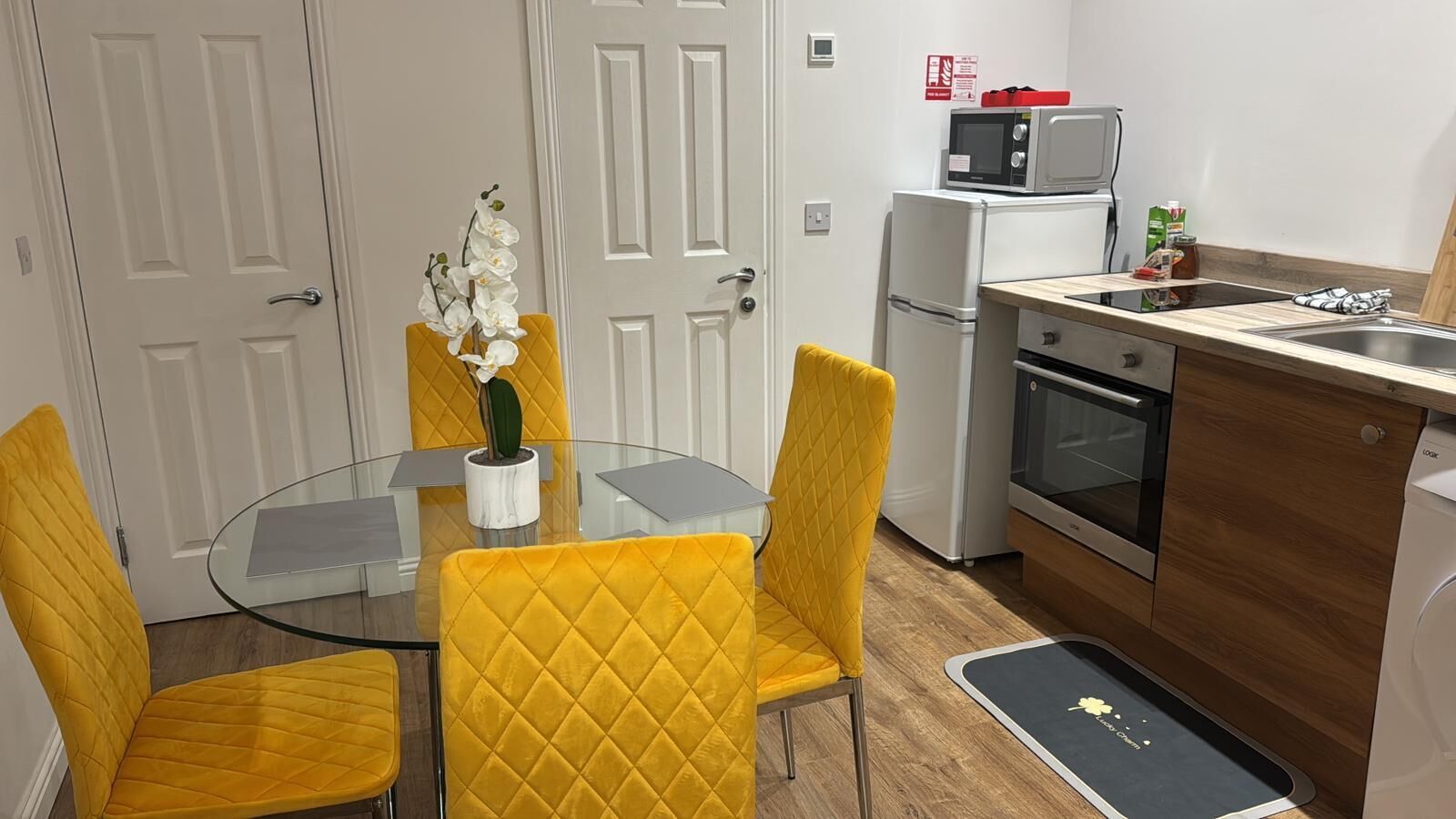 Appartement, 1 chambre, vue ville | Salle à manger