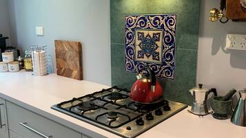 Microwave, oven, stovetop