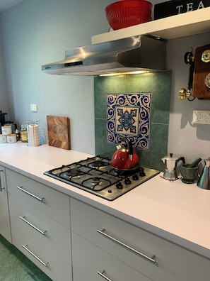 Microwave, oven, stovetop