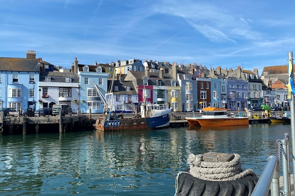 Take a trip to Weymouth Harbour and its sandy beach