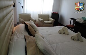 1 غرفة نوم وواي فاي وملاءات أسرّة