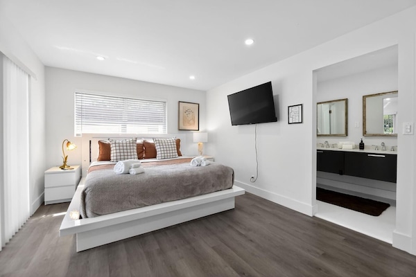 Club-byhus - byudsigt | Tempur-Pedic-senge, individuelt design, individuel indretning