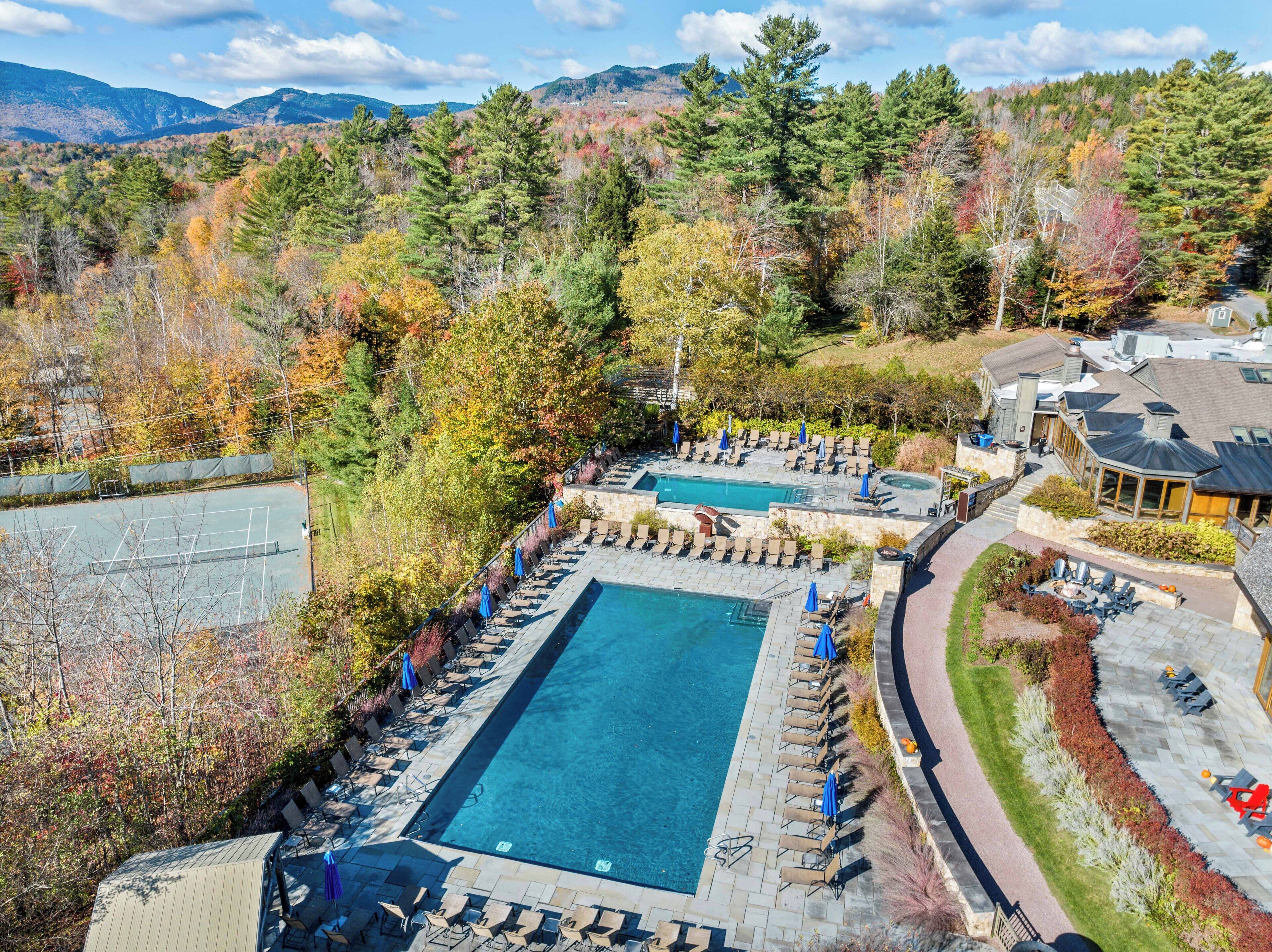 Piscina interna, piscina aquecida