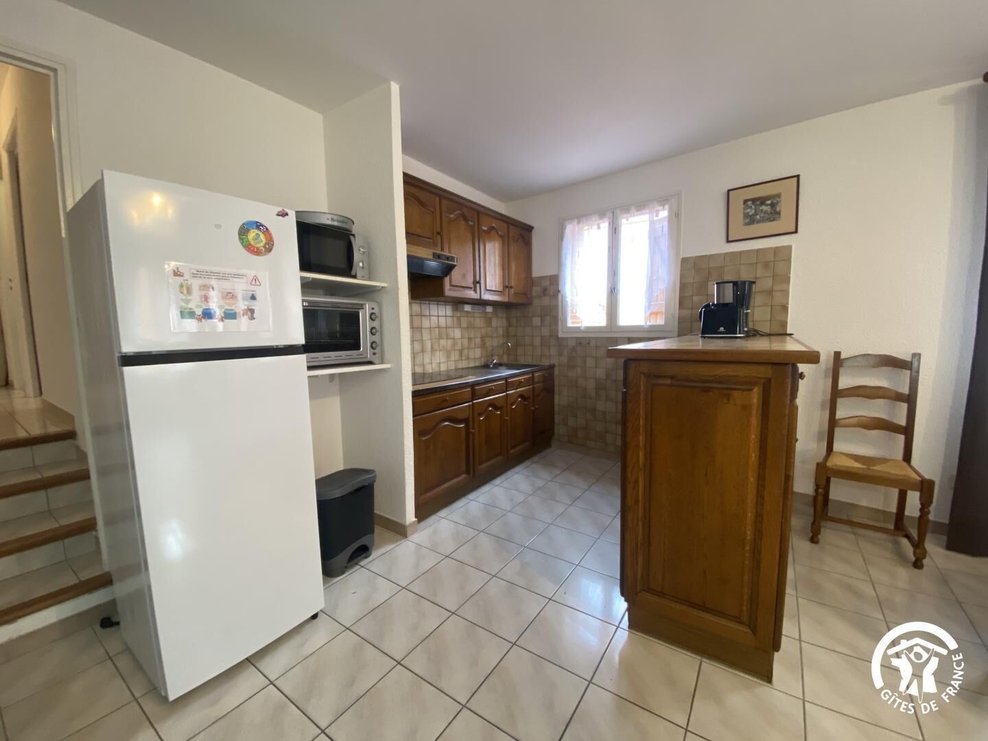 Refrigerador, microondas y horno 