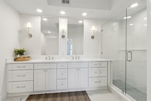 Dusche, Handtücher