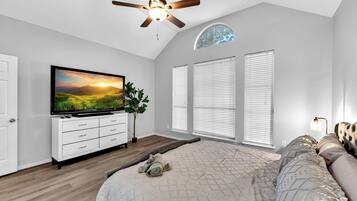 5 sovrum, strykjärn/strykbräda, gratis wi-fi och sängkläder