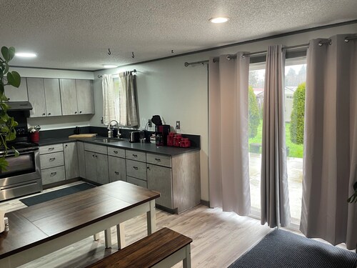 Enjoyable 3-bedroom house in quaint Forks for your getaway.