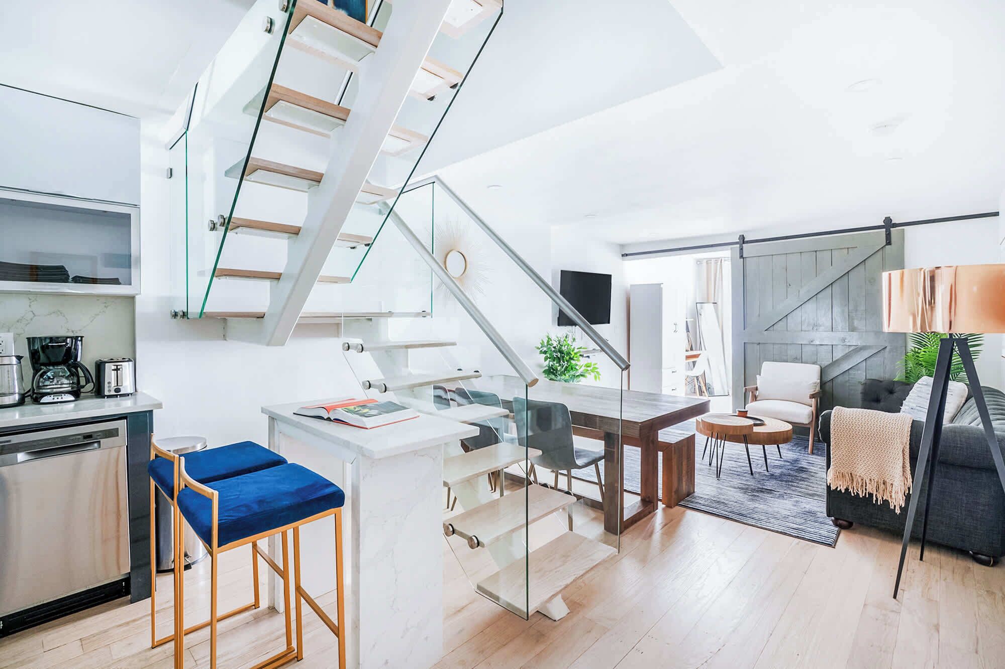 Deluxe-Apartment, 3 Schlafzimmer | Wohnbereich