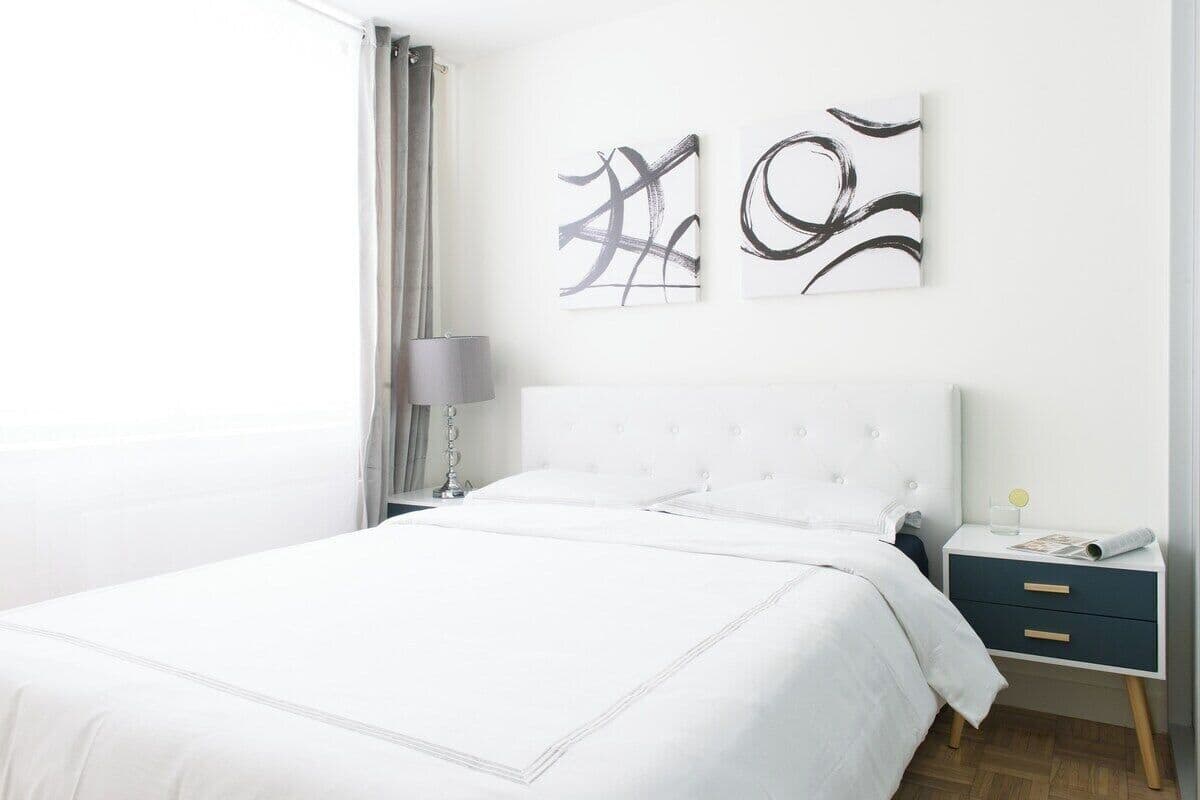 Apartment, 1 Schlafzimmer, Nichtraucher | Schreibtisch, laptopgeeigneter Arbeitsplatz, Verdunkelungsvorhänge