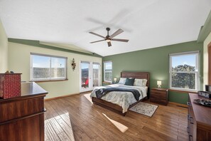 3 bedrooms, desk, free WiFi, bed sheets - Mountain View Retreat/Fireplace, Garage, WiFi. (Tijeras)