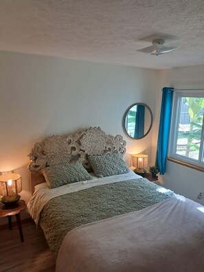 2 عدّة غرف نوم ومكواة/لوح كي وواي فاي وملاءات أسرّة