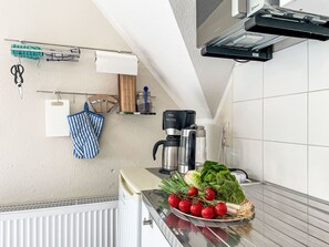 Fridge, microwave, oven, cookware/dishes/utensils - Kloster Tempzin by Interhome (Sternberg/Sternberger See)