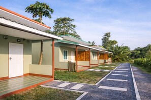 Voorkant van accommodatie