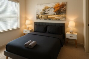 2 soveværelser, skrivebord, weekendseng, Wi-Fi