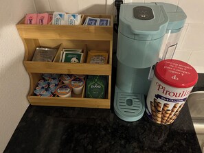 Kaffe och/eller kaffebryggare