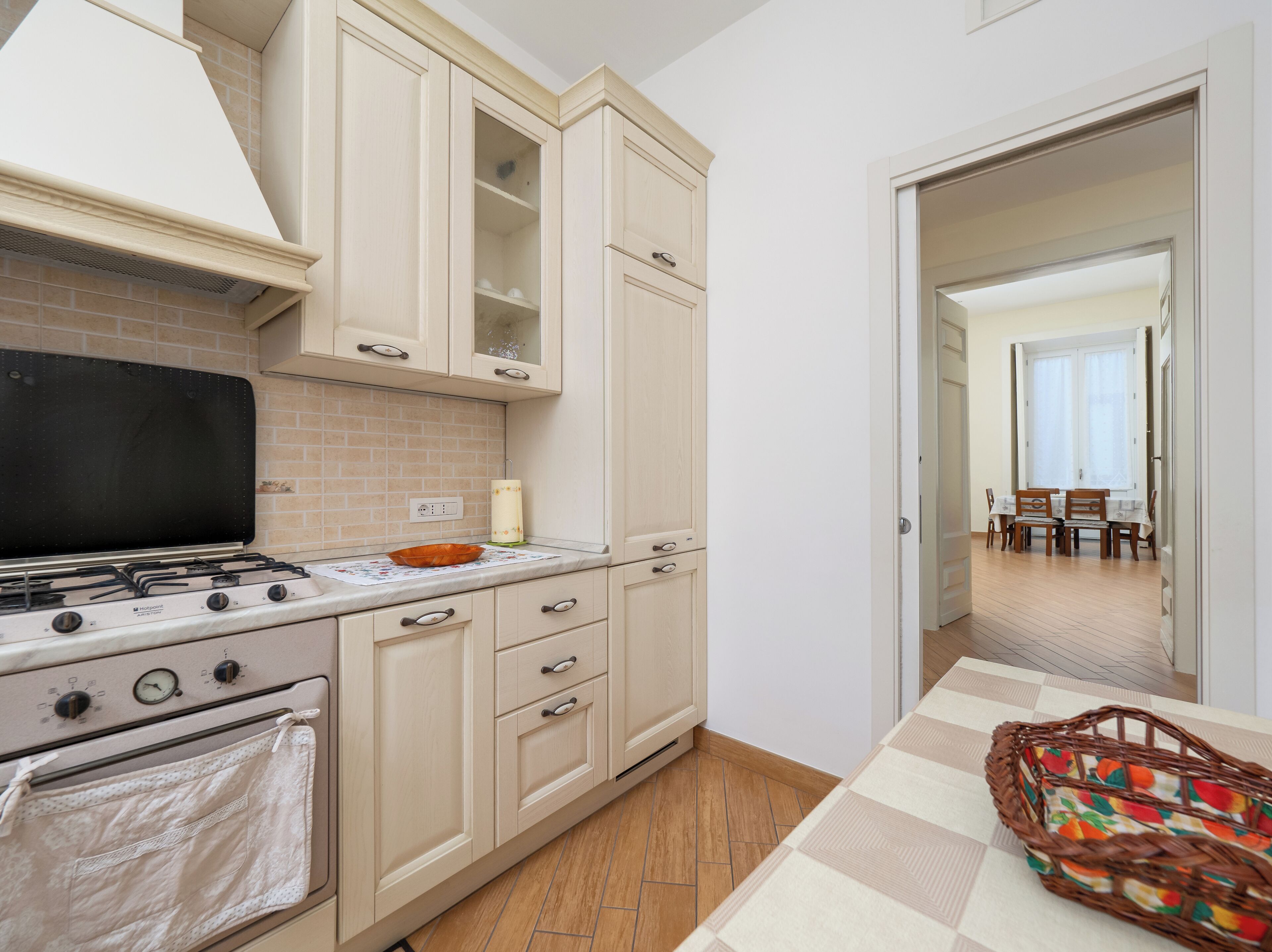 独特公寓, 阳台, 城市景观 | 私人厨房 | 冰箱、微波炉、烤箱、炉灶