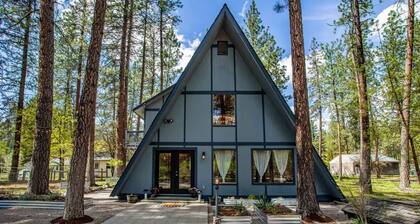 Charming A-Frame getaway in the woods - Pet friendly - Sleeps 6