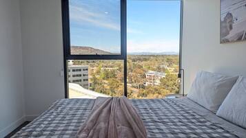 1 slaapkamer, een strijkplank/strijkijzer, wifi, beddengoed