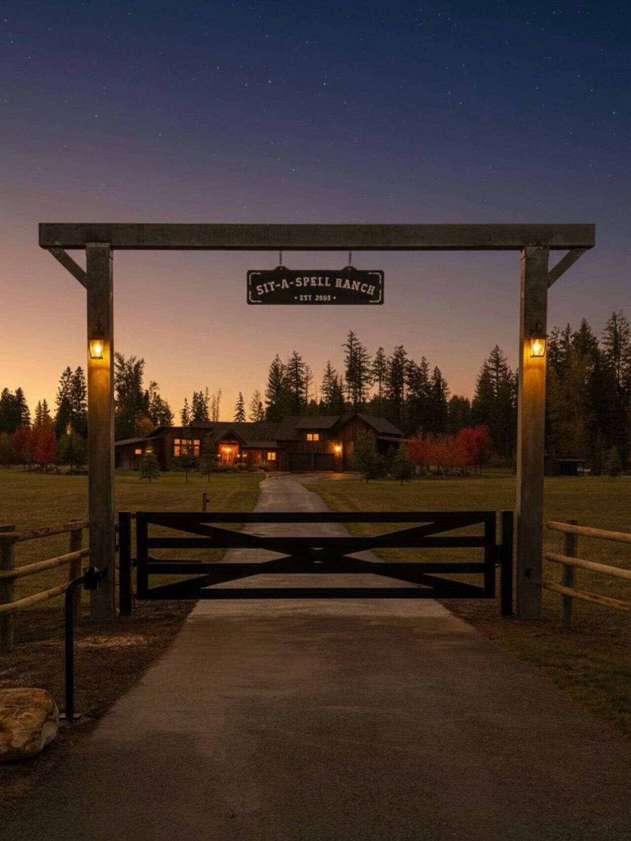 Enceinte de l’hébergement