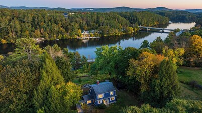 Peaceful Riverview Retreat - 1 mi to Dartmouth College - 4-bd -3ba