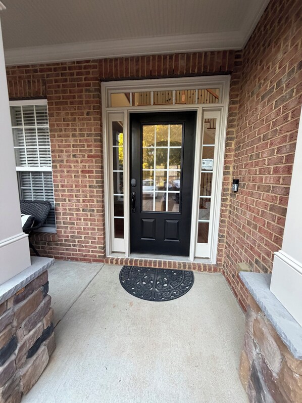 Exterior detail - Luxury Family Retreat w Fireplaces, Chef’s Kitchen (Cary)