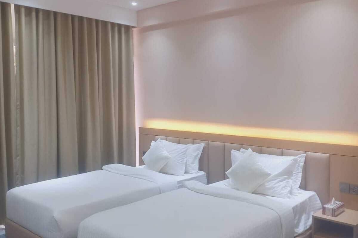 Deluxe Double or Twin Room, Balcony, Garden View | View from room