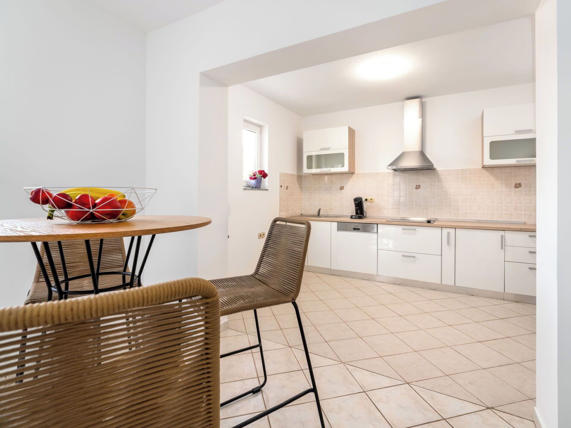 Furniture, Interior Design, Flooring, Floor, Wood, Ceiling, Chair, Kitchen & Dining Room Table, Table, Lighting