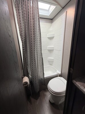 Towels, soap, toilet paper