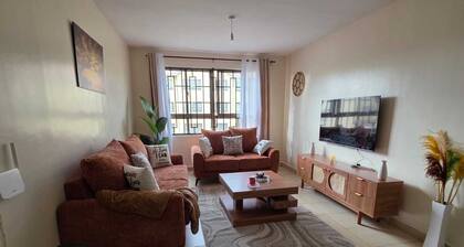 A Cozy, very clean 3 bedroom apartment in Athi River,with orthopedic Mattress.
