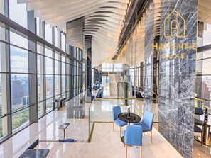 Lobby - New City Condo in Central Bangkok 曼谷市中心全新公寓 暹罗百丽宫·中央世界旁 一室一厅加大床城市景观酒店式套房 步行可达主 (Khwaeng Thanon Phetchaburi)