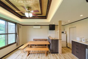 Comfort House, Non Smoking, Patio | In-room dining