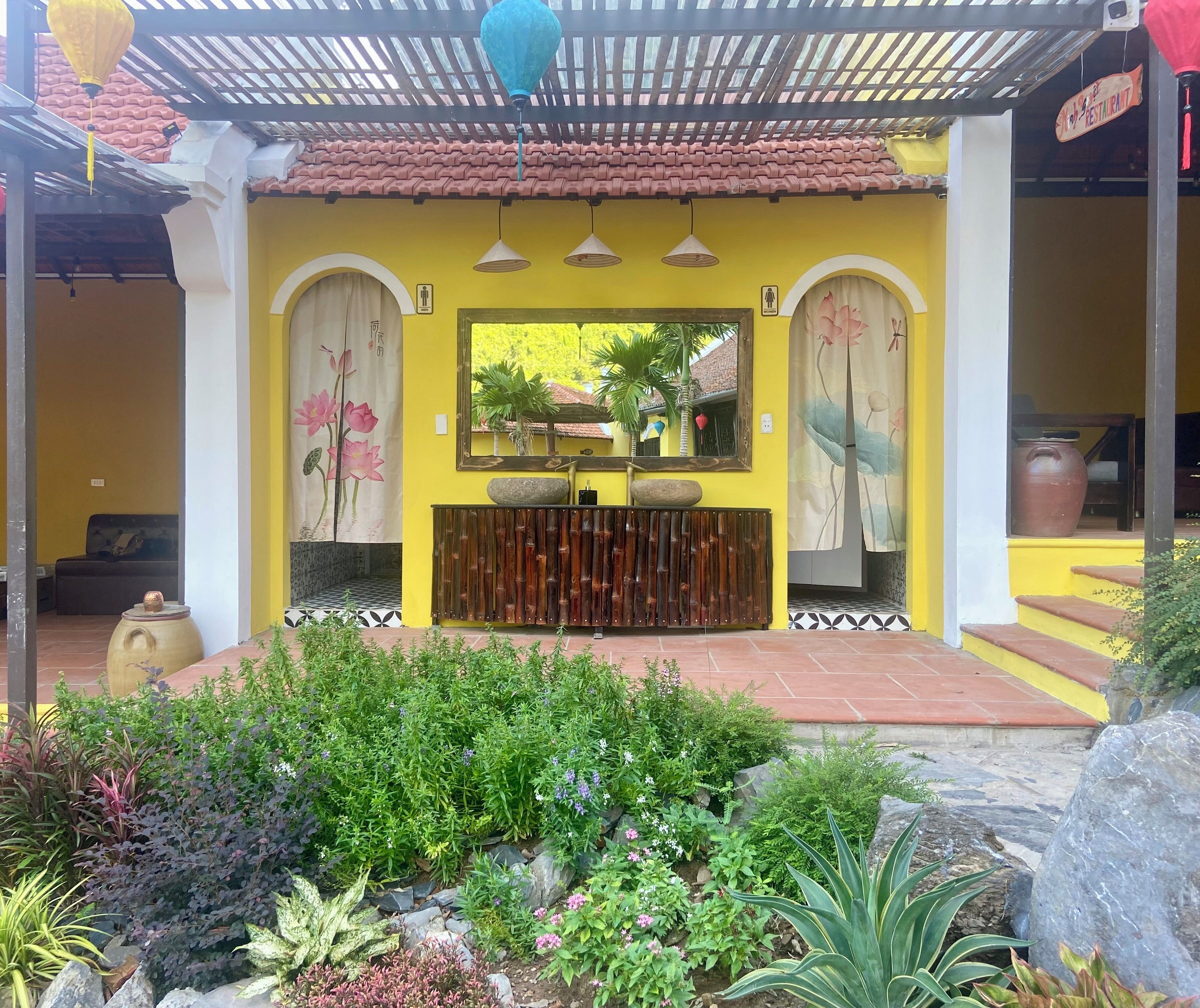 Enceinte de l’hébergement