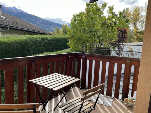 Gd appartement cozy 85 M2  2chb  + grande mezzanine  accès funiculaire les arcs