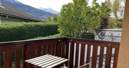 Gd appartement cozy 85 M2 2chb + grande mezzanine accĂšs funiculaire les arcs