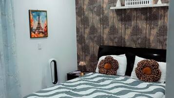 1 bedroom, WiFi, bed sheets