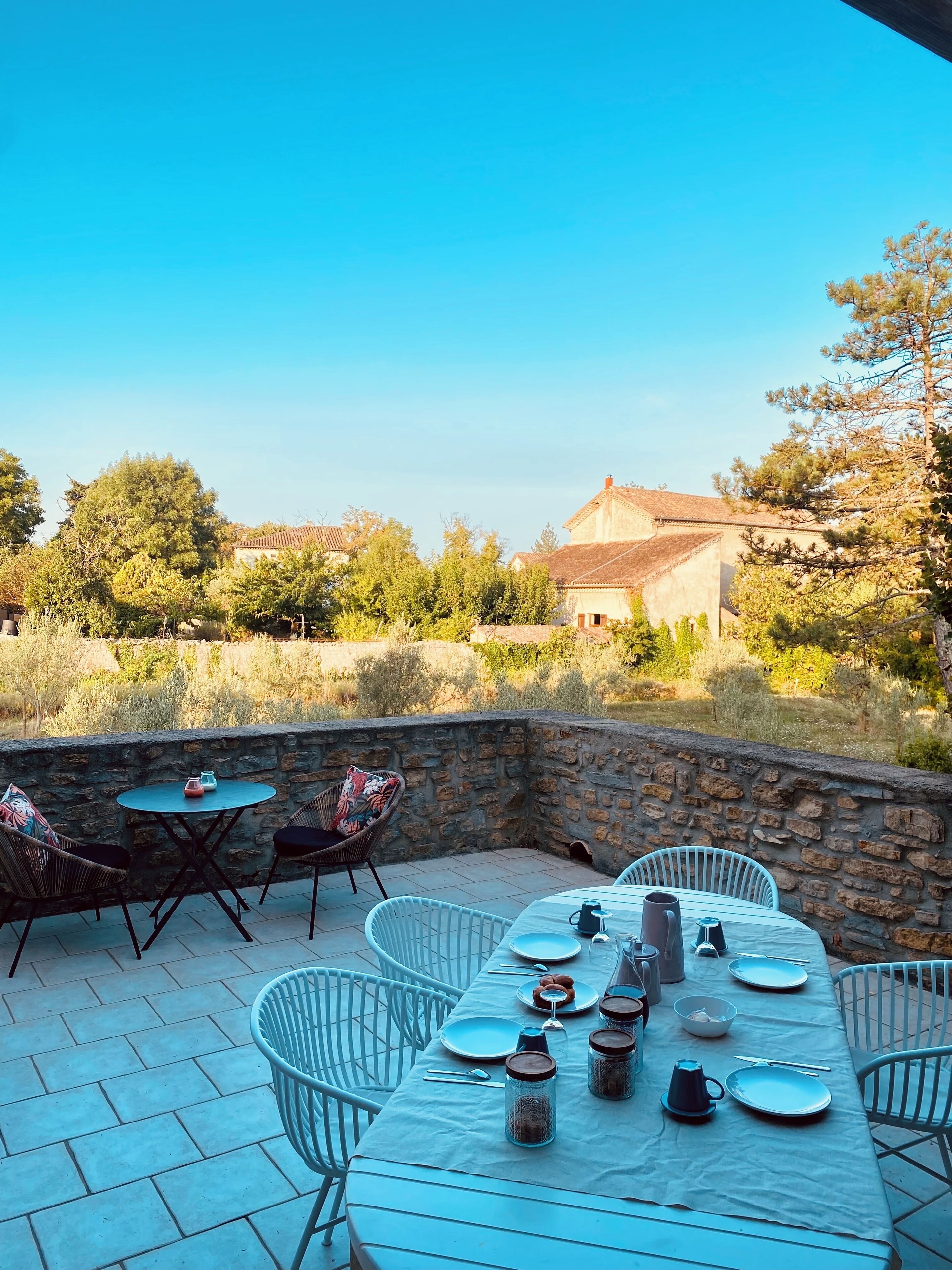 Opções para refeição ao ar livre