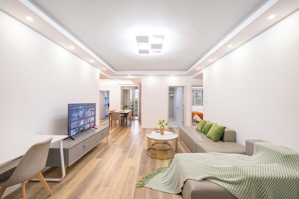 Appartement Supérieur, 4 chambres, vue ville | Salle de séjour