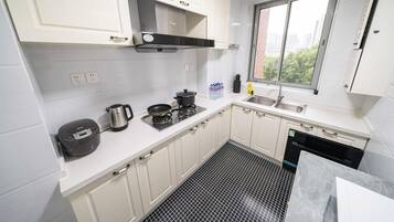 高級公寓, 4 間臥室, 城市景 | 私人廚房