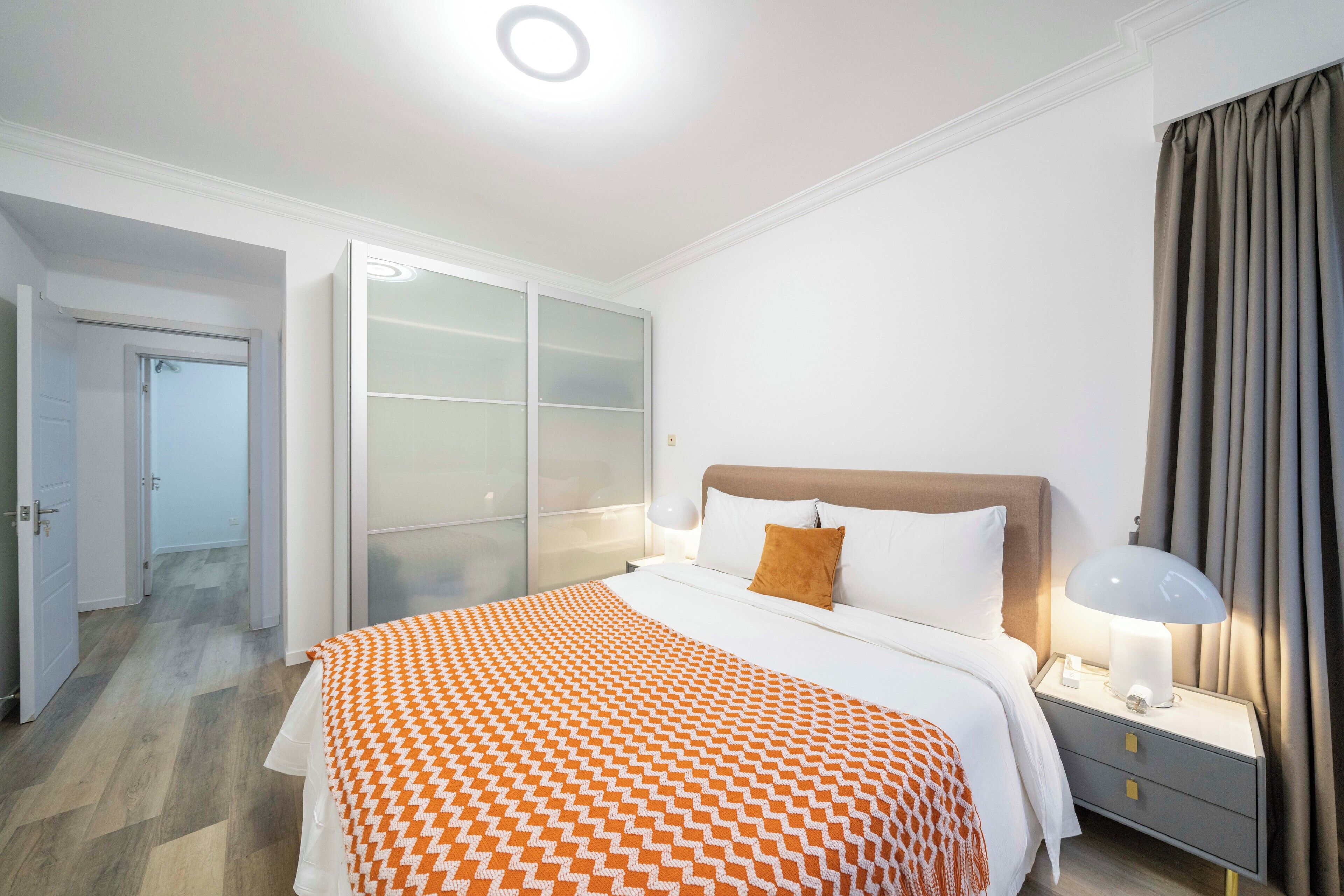 Superior Apartment, 4 Bedrooms, City View | Blackout drapes, free WiFi