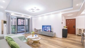 高级公寓, 4 间卧室, 城市景观 | 客厅