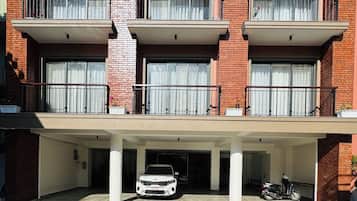 Voorkant van accommodatie